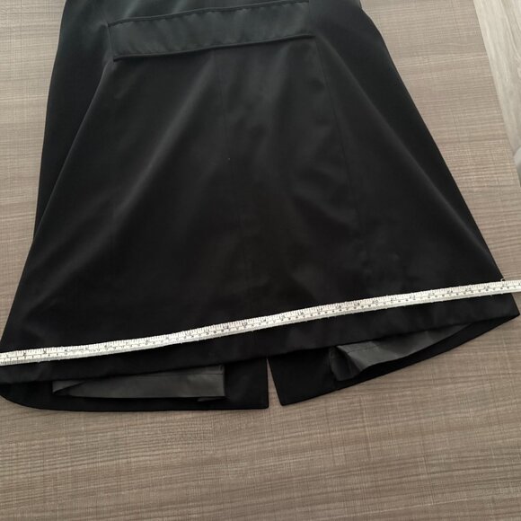 Anne Klein - Black Water Resistant Jacket with Metal Buttons - Size L - Picture 12 of 12